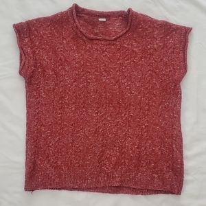 Girls short sleeve sweater